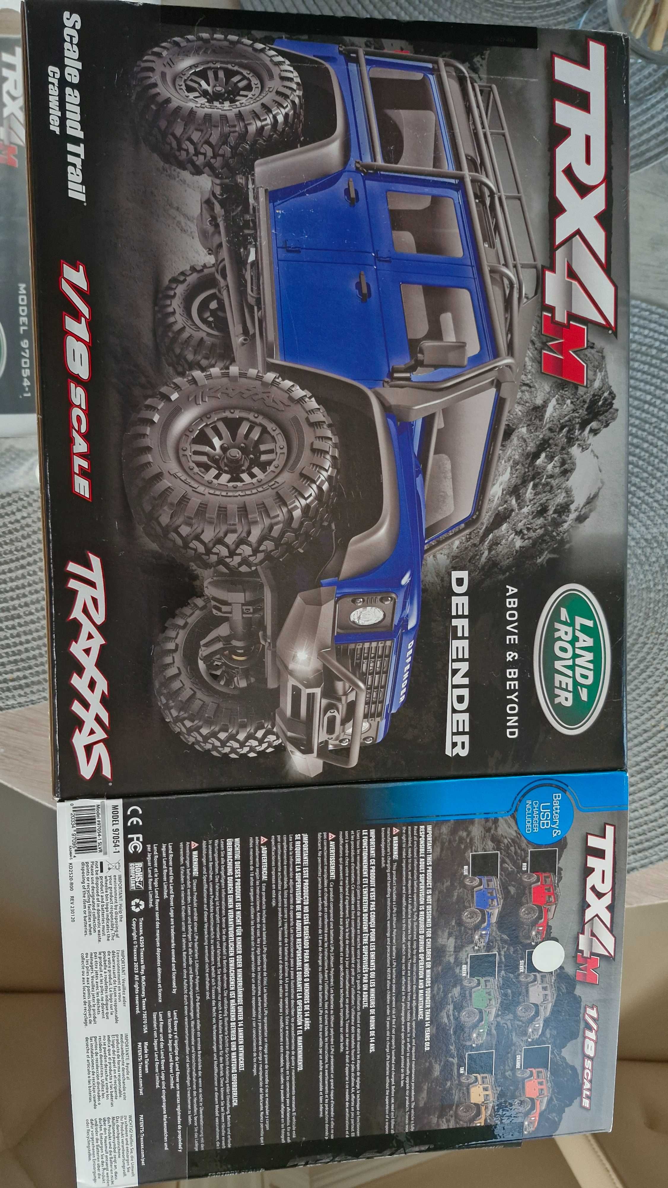 Traxxas trx4m szary nowy