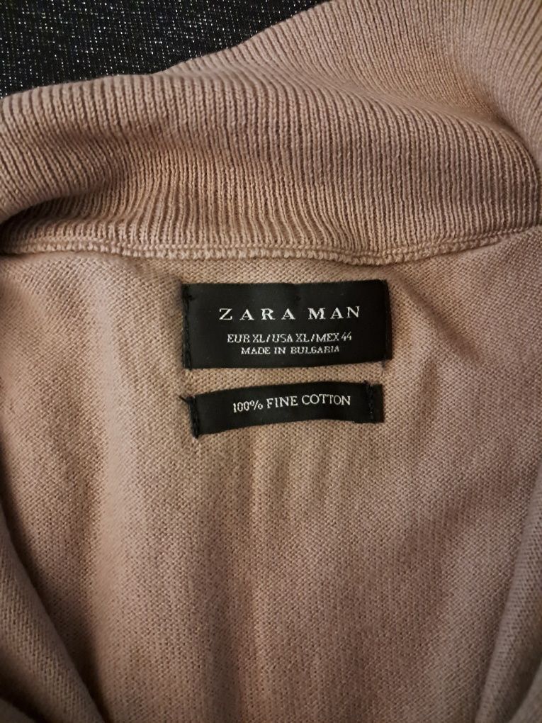 Malha de Homem, marca Zara, 100%algodão, sem marcas de uso