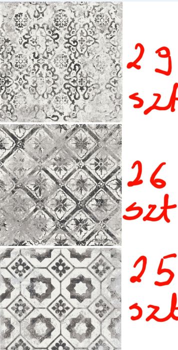 Płytki dekoracyjne patchwork