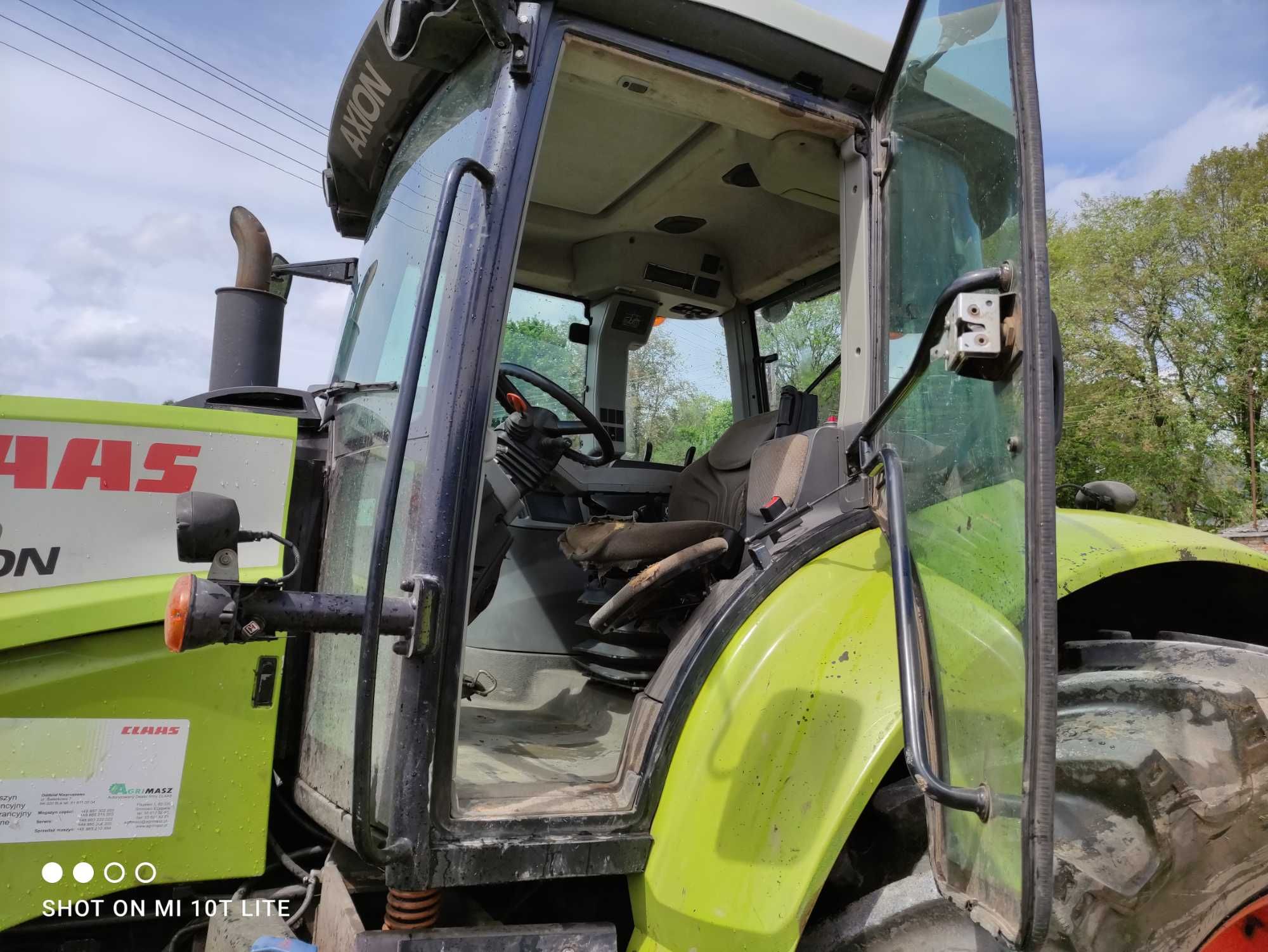 Claas Axion 820. 2007 rok