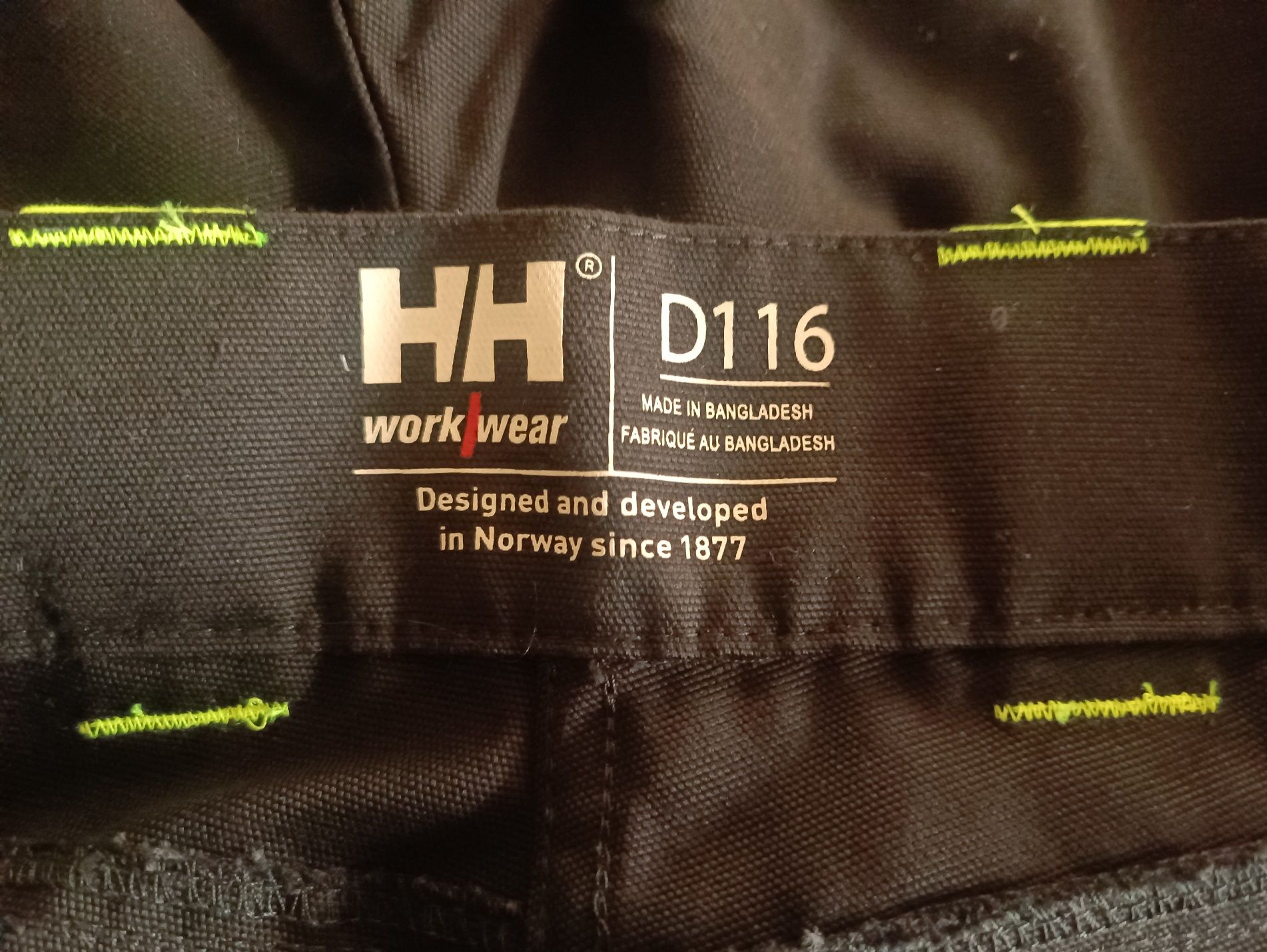 HELLY HANSEN nowe spodnie robocze, r. D116 (XL/XXL)