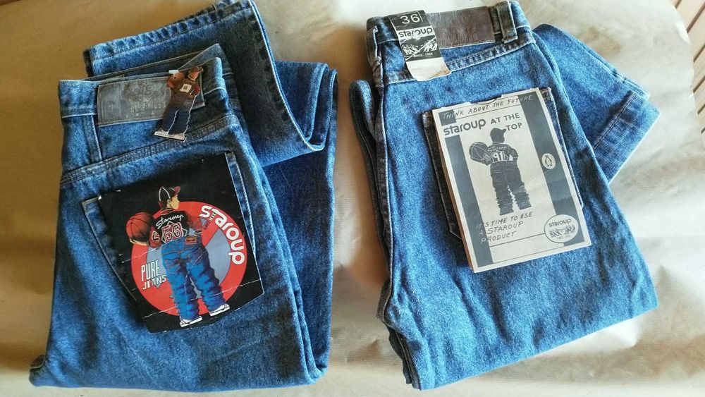 Calças de ganga homem.