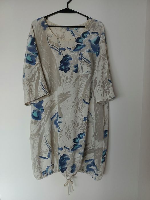 Letnia sukienka Unisono z kieszeniami r. L