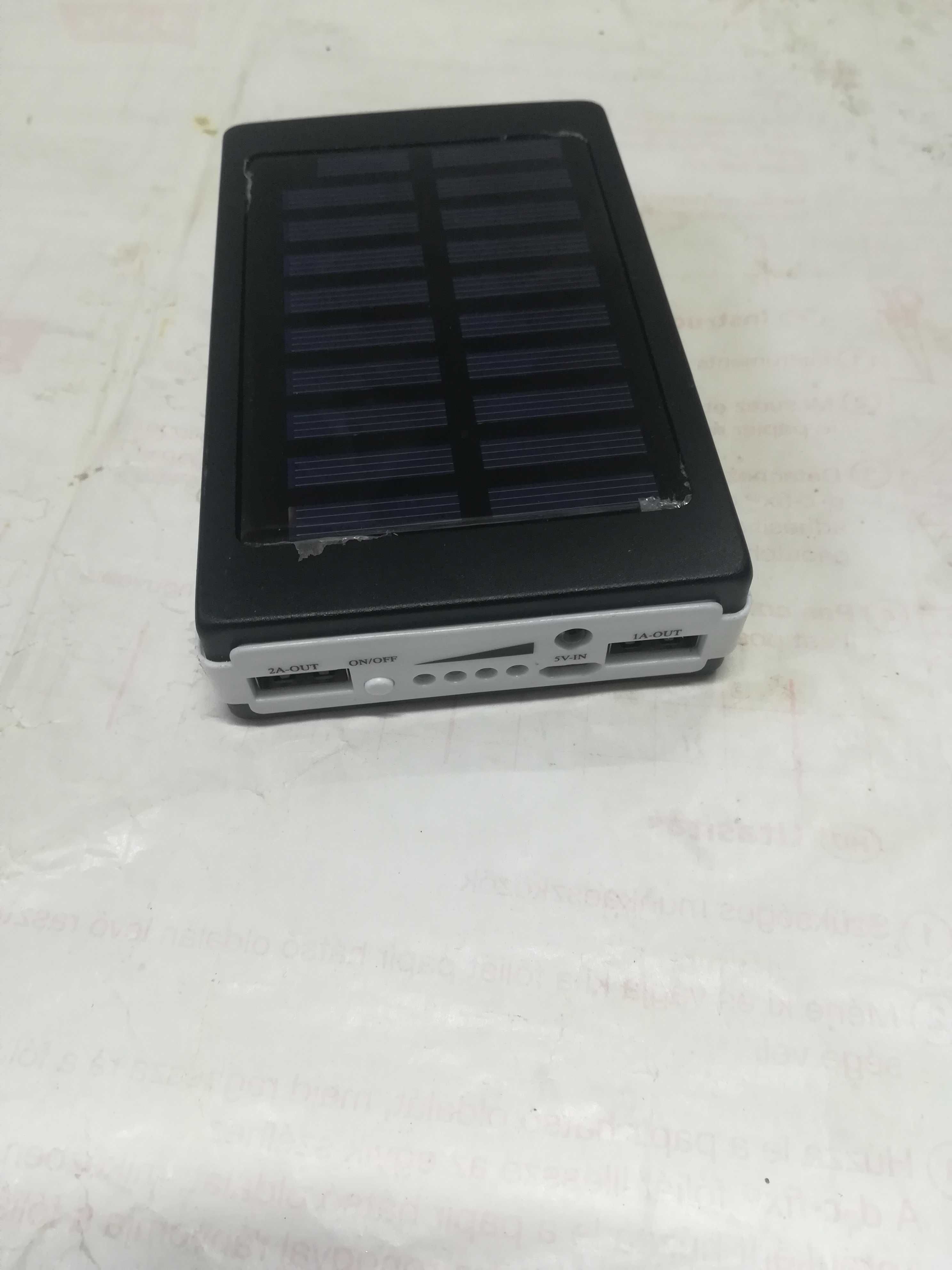 Power Bank Solar 90000 mAh 20 LED повербанк із сонячною панеллю