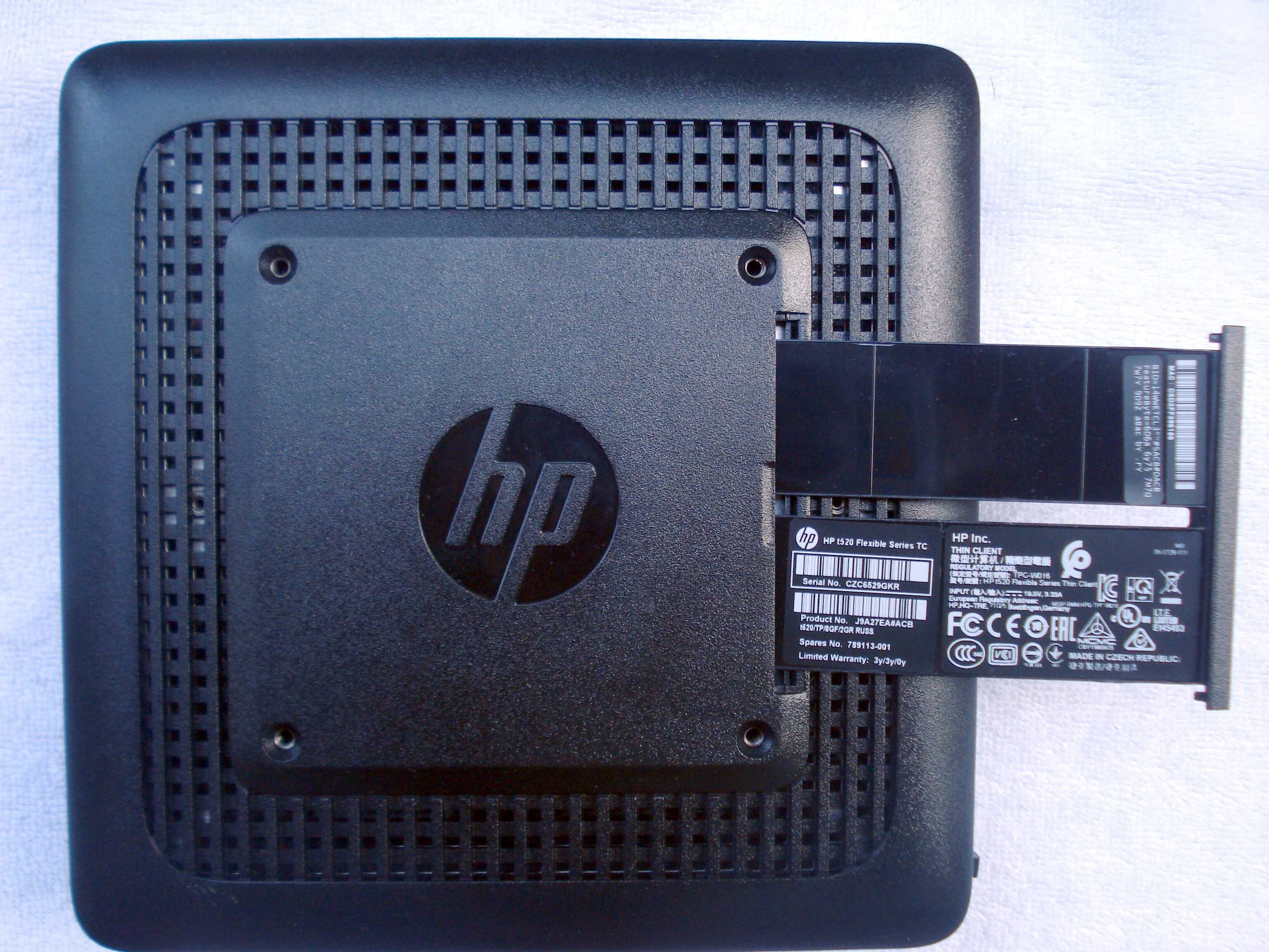 Тонкий клієнт HP T520 AMD 1.2 GHz / 4GB RAM(DDR 3) 16GB SSD