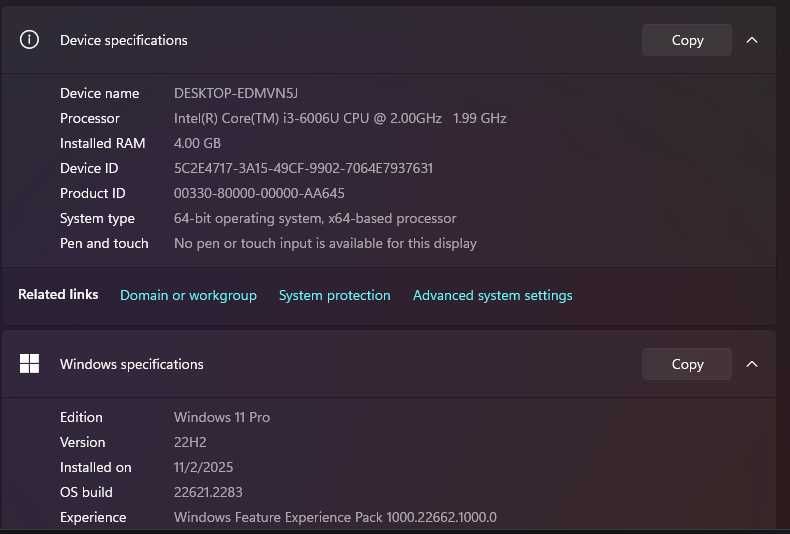 Ноутбук Lenovo i3-6006u/4gb ram/240gb ssd