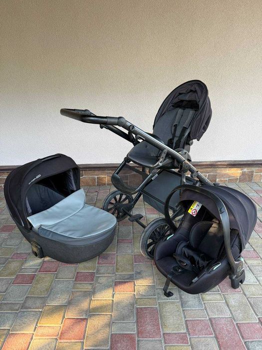 Anex m/type Pro Tech Grey 3 в 1, дитячий візочок, коляска, автокрісло