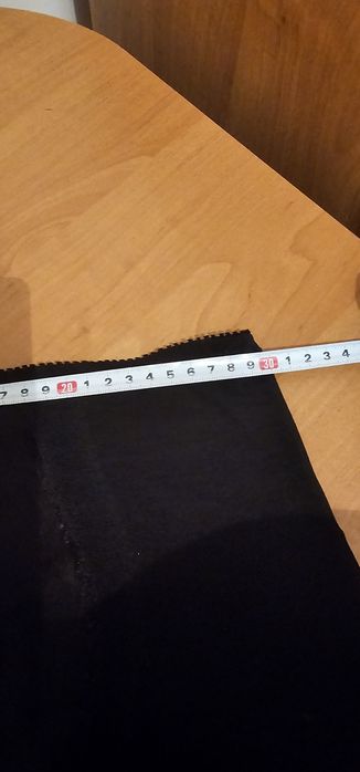 Czarne modelujące wyszczuplające majtki ,wysoki stan