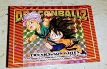 5 Antigas Cartas Originais DragonBall Z Brilhantes 1995 Made on Japan