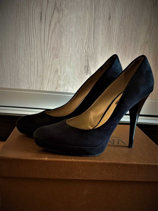 Туфлі натурольний замш ZARA