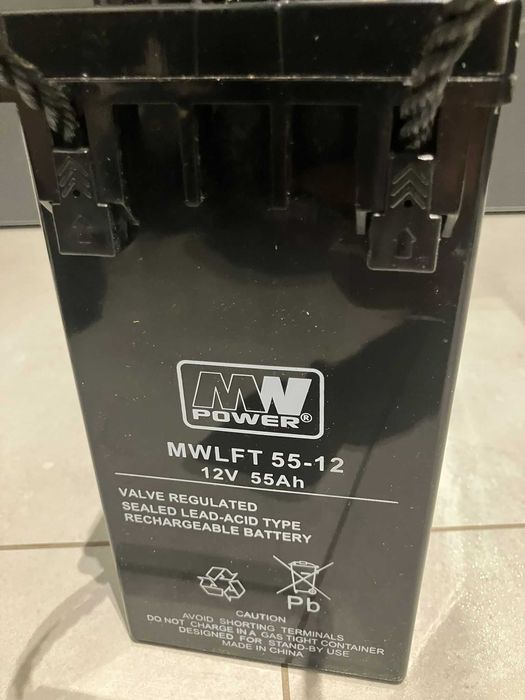 Akumulator AGM 12V 55Ah MWLFT magazyn energii