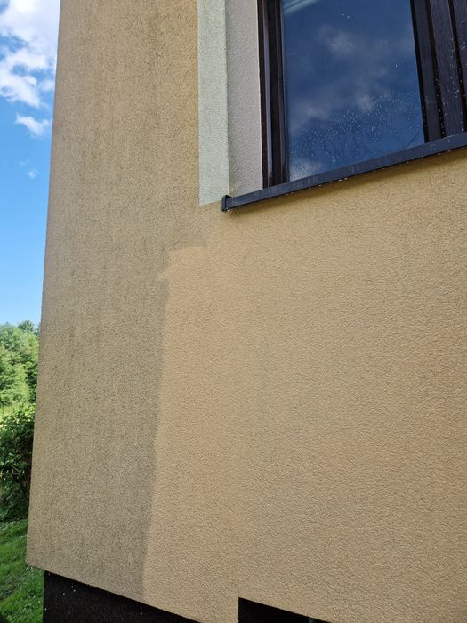 Mycie elewacji, dachu, hal produkcyjnych, kostki brukowej