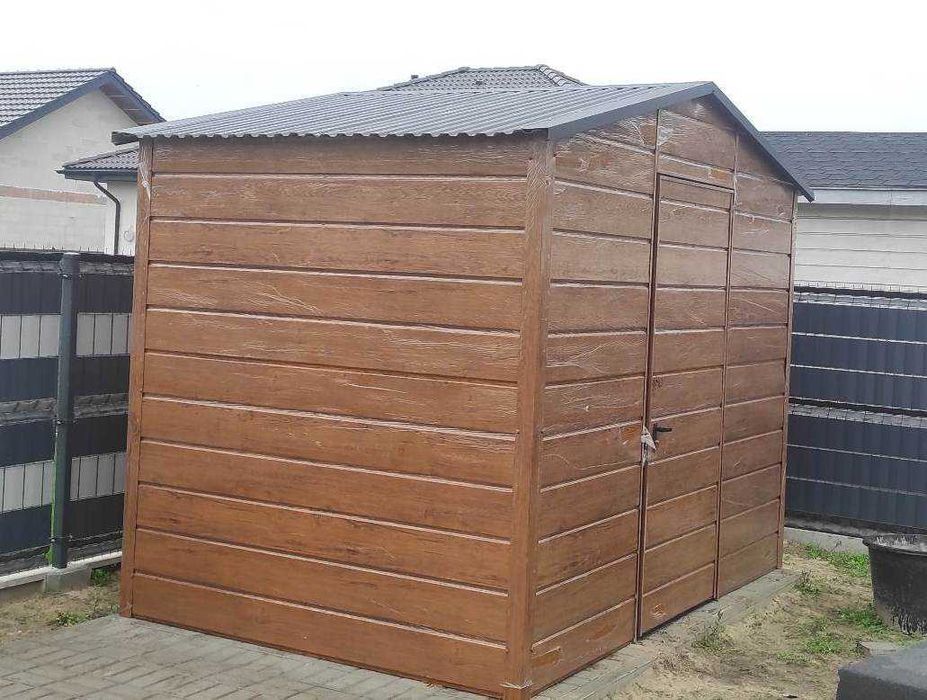 GARAŻ BLASZANY |Domek Ogrodowy| SCHOWEK |Magazyn| Wiata – Maj-Blach