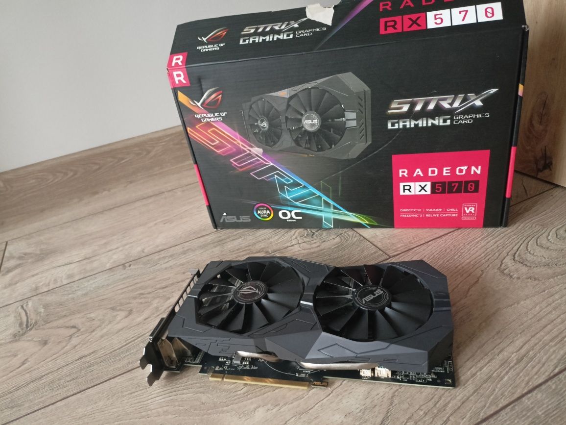 RX570 4GB Asus strix oc