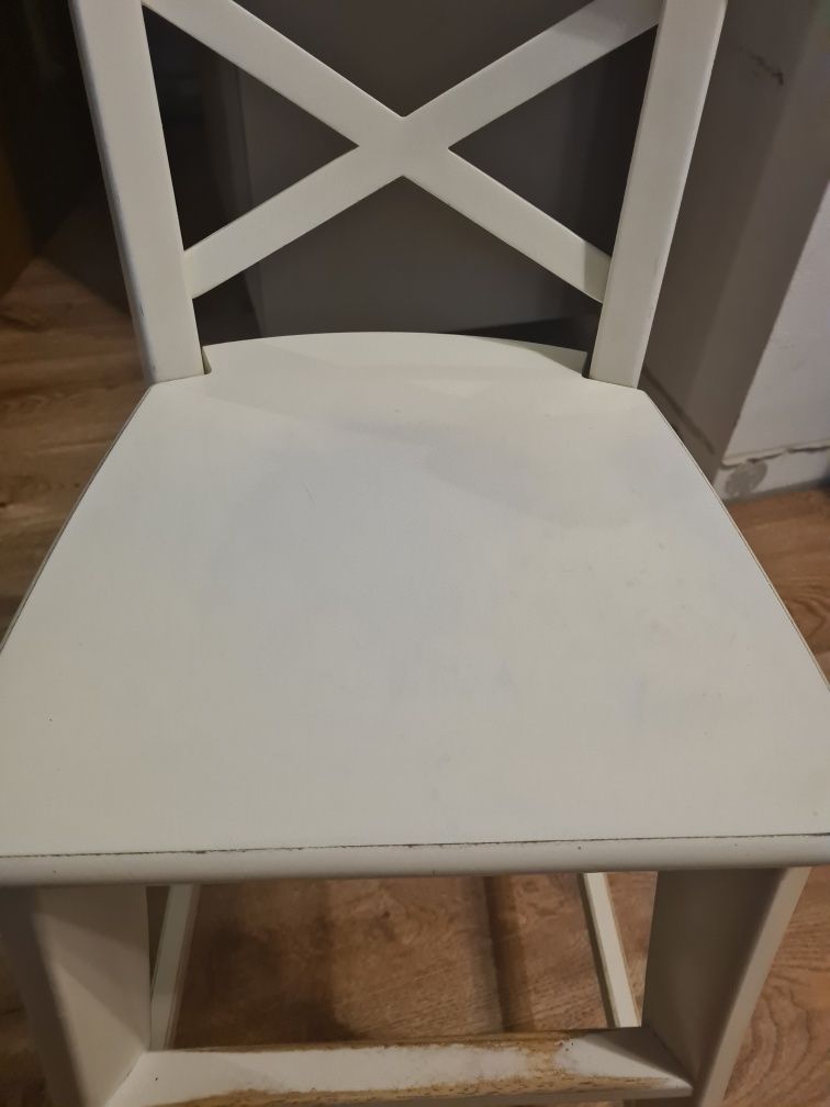 Krzesło dziecięce Ikea, białe