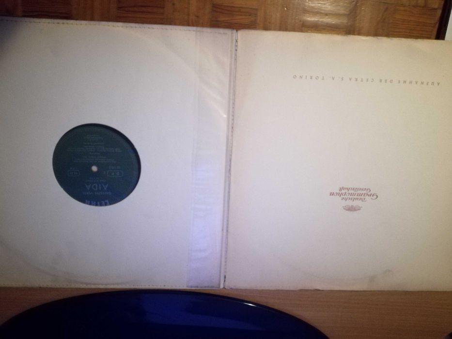 Disco Vinil especial antigo Giuseppe Verdi - AIDA