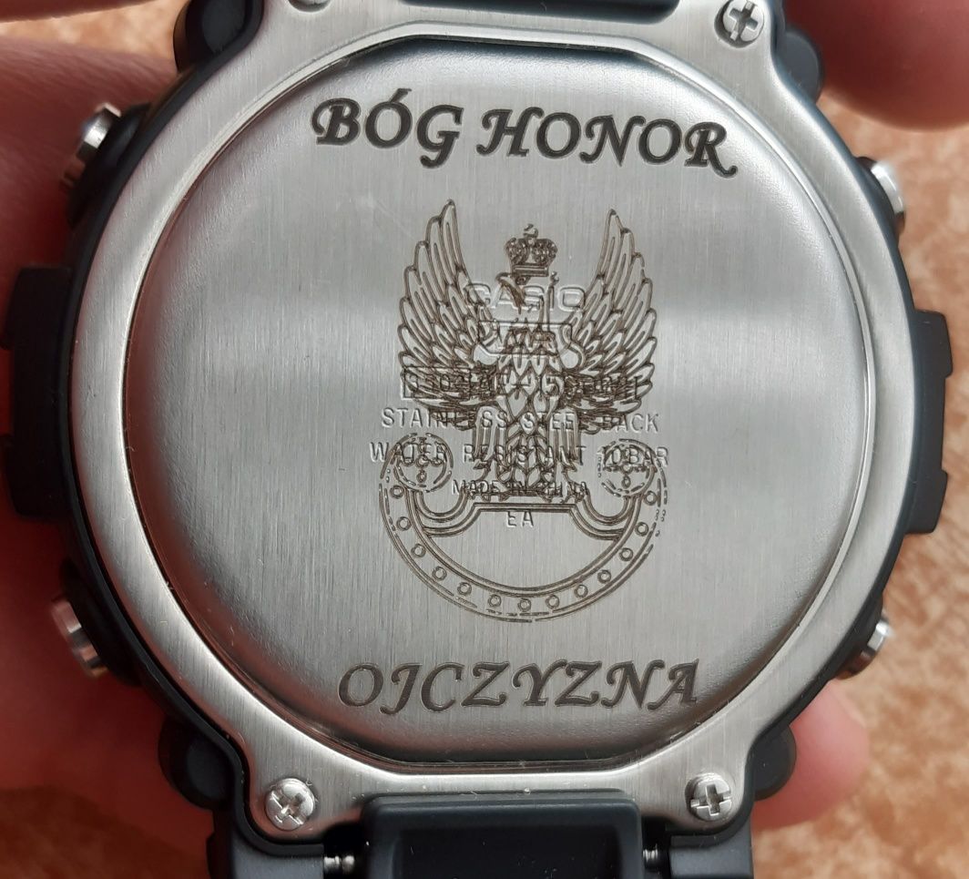 Zegarek Casio prezent dla żołnierza (grawer)