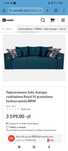 Sofa royal granatowa