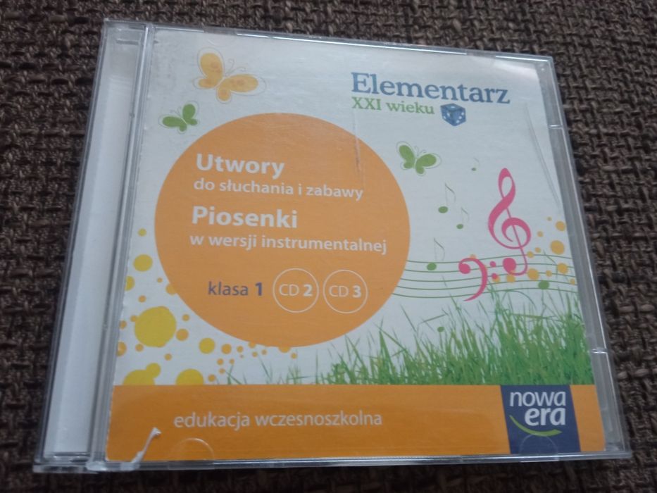 Płyty CD  dla dzieci 2 sztuki