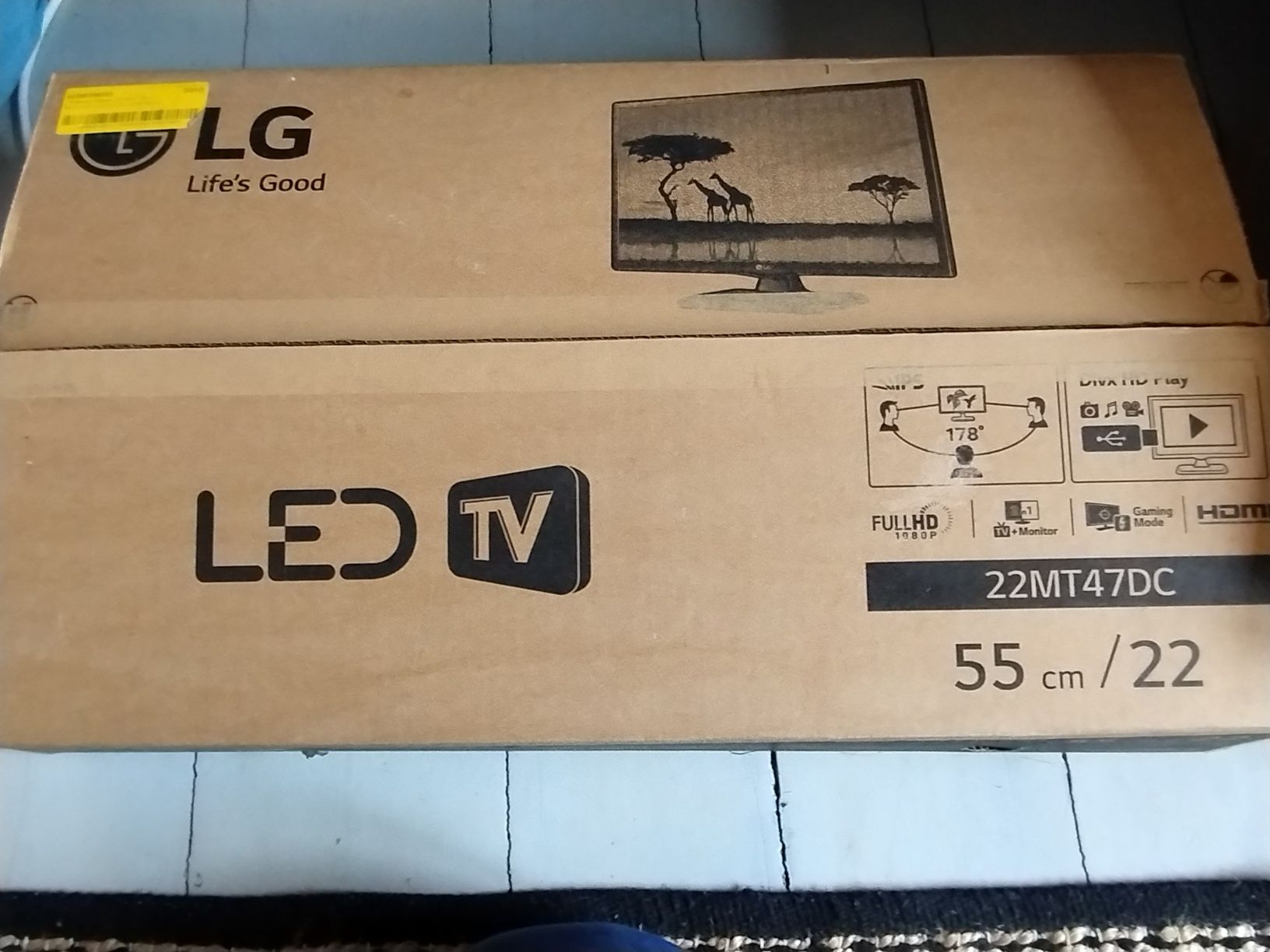 Telewizor LG 22MT47DC-PZ ko TV czarny