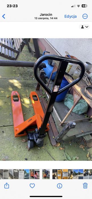 Paleciak uzywany ale jak nowy