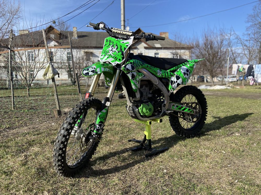 Kawasaki kx 450 f 2017 ( ingector )