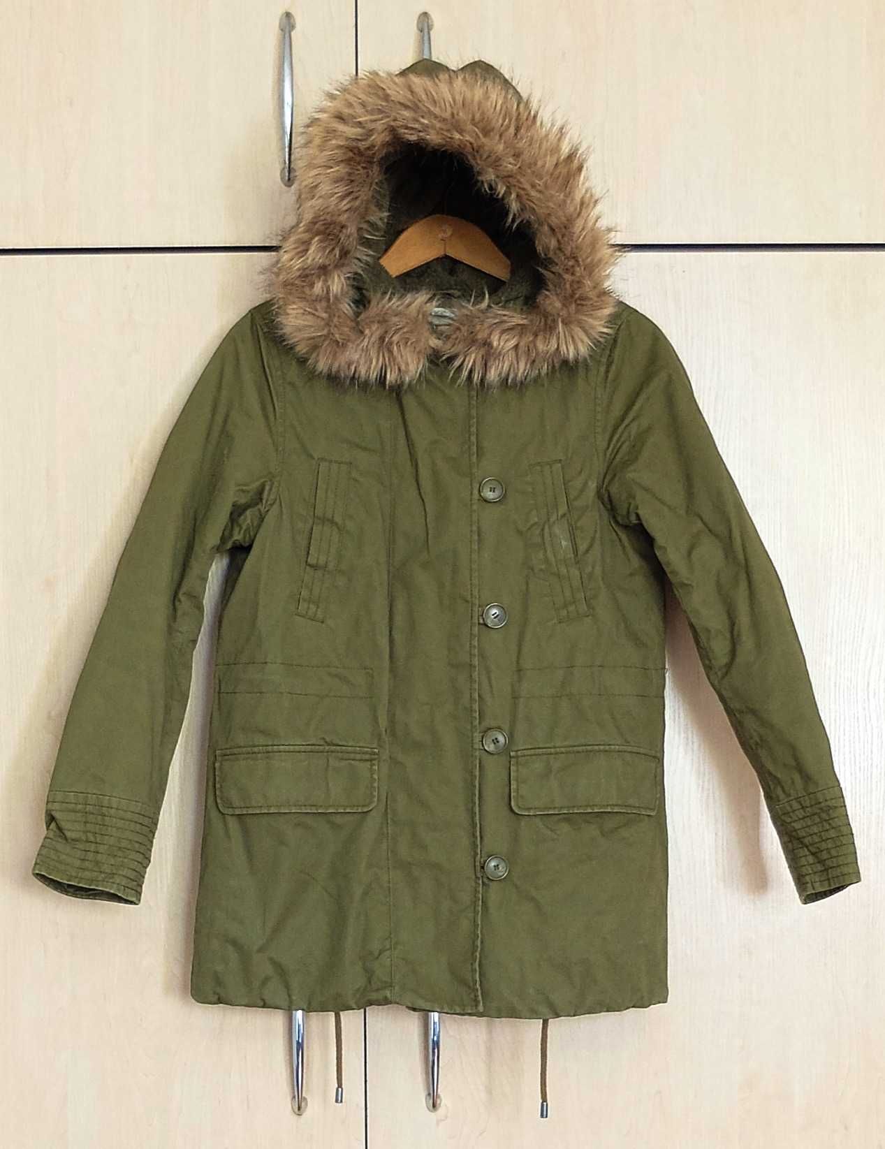 Parka kurtka damska H&M w rozmiarze 38