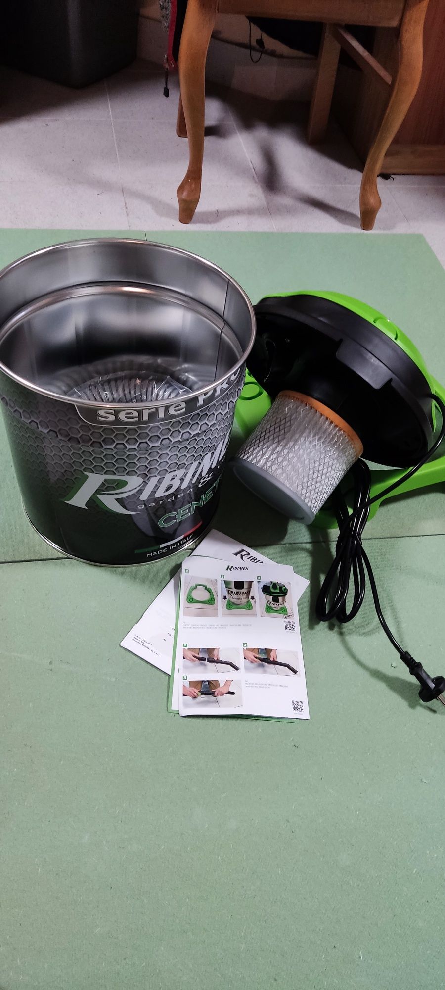 Odkurzacz kominkowy Ribimex Cenetop 18L- 1200W