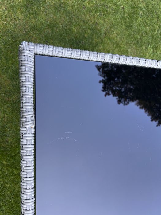 Stół ogrodowy z technorattanu 120x70x70