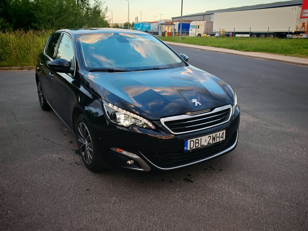 Peugeot 308 1.2, 130 KM | Full LED | Kamera | Czujniki przód/tył