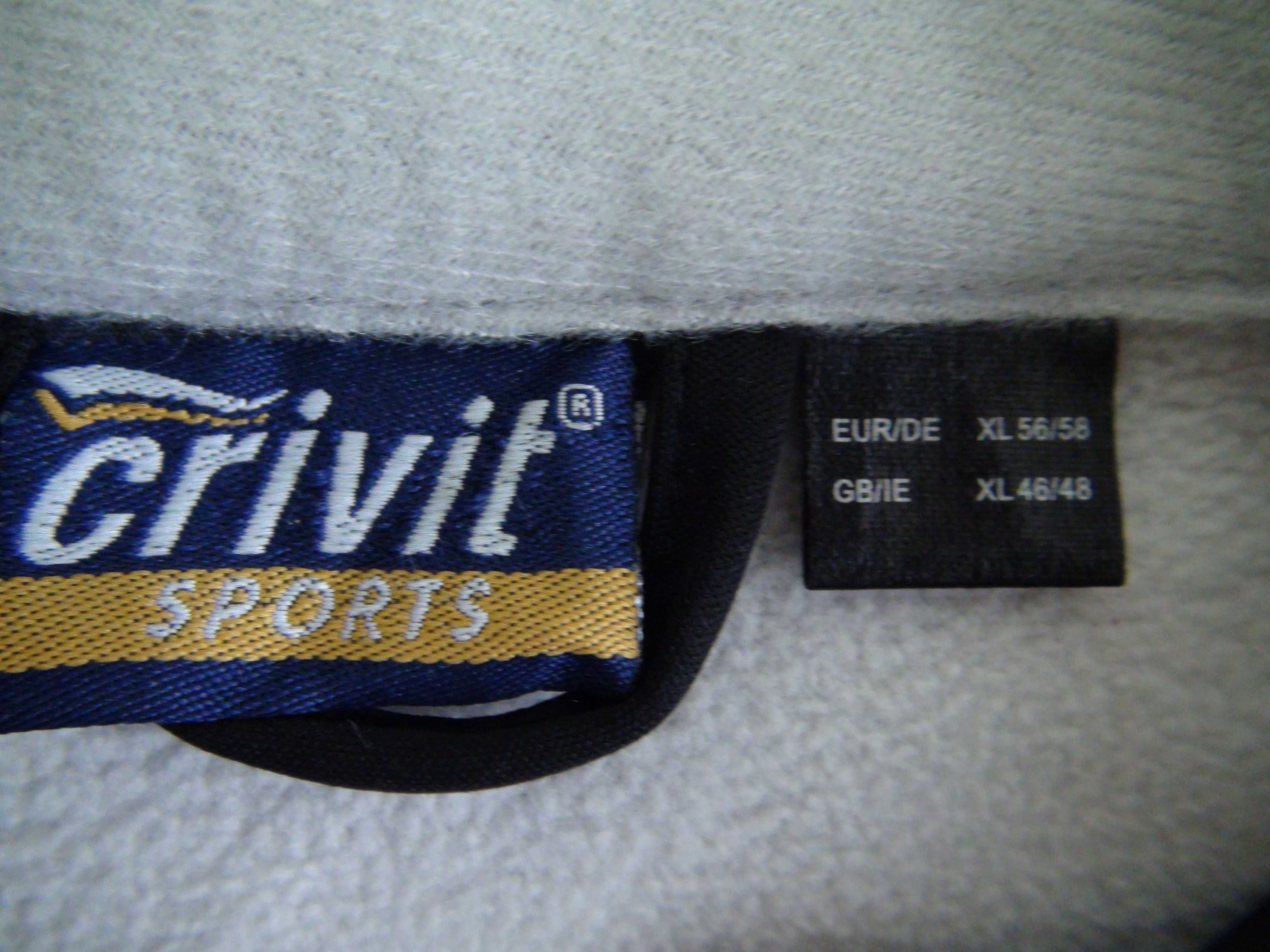 CRIVIT bluza kurtka kolarska XL - 56/58 ciepła