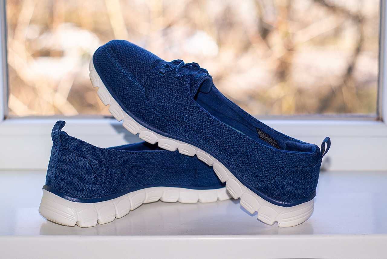‼️Сліпони, снікерси Skechers EZ Flex 3.0 23423 NVY Blue 41 р оригінал