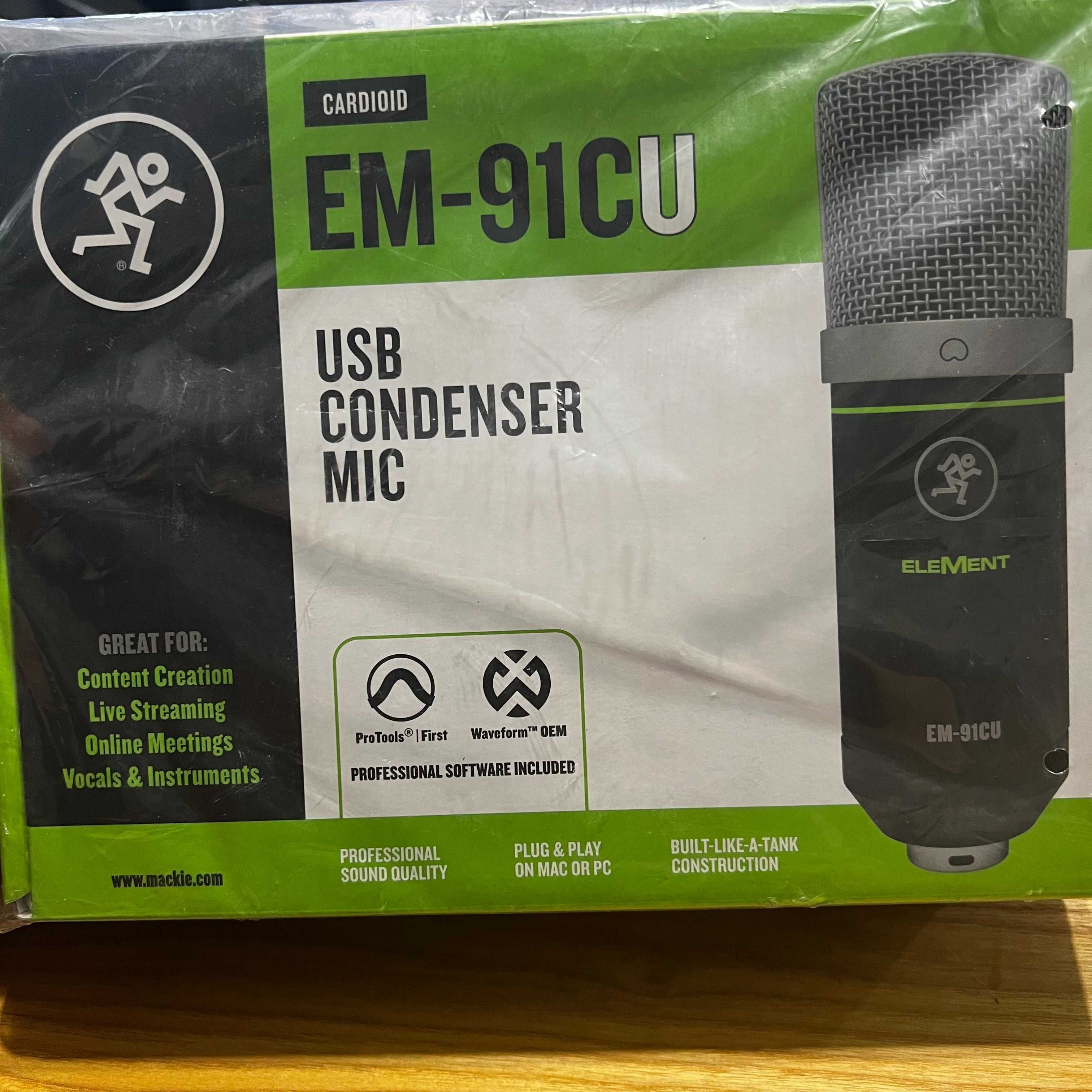 мікрофон USB - SAMSON C03U, Mackie EM-91CU USB