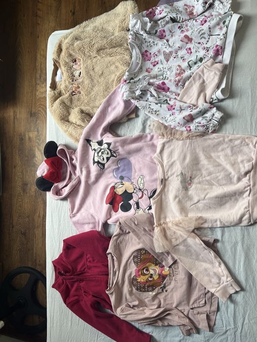 Paka ubran dla dziewczynki 110