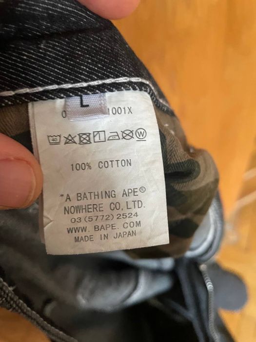 Шорти джинсові BAPE A Bathing Ape розмір S-M