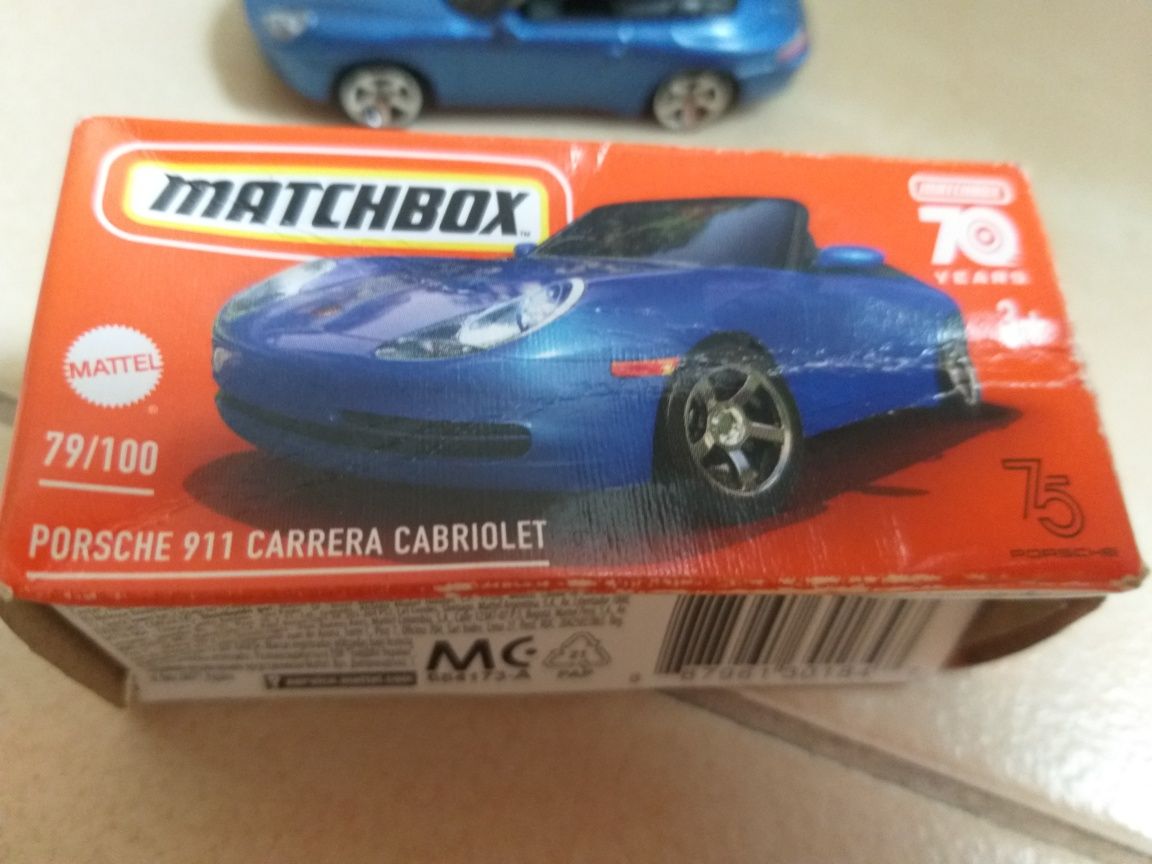 Matchbox Porsche 911 Carrera Cabriolet3