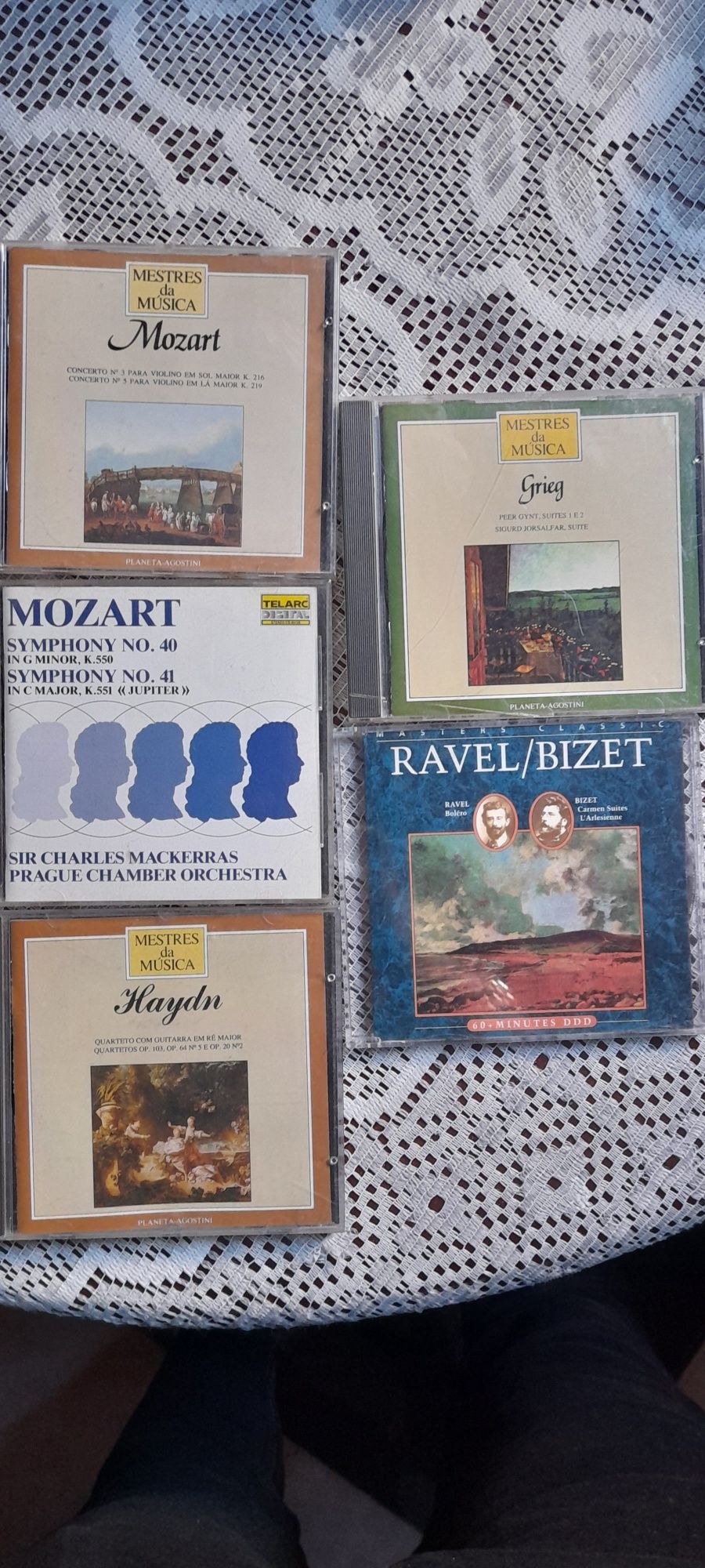 Cds de Música, selados