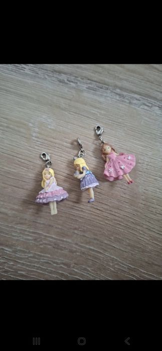 3 zawieszki dla księżniczki telefonu naszyjnika
