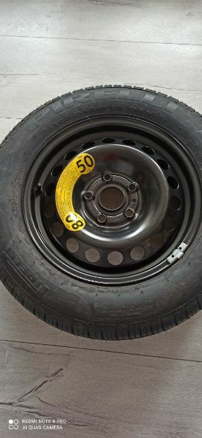 NOWE Felga stalowa 15 cali ET 47, 5 x 112+ opona Pirelli P7, 195x65x15