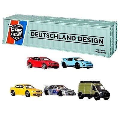 Hot Wheels kontener Deutschland Design Premium Car Culture