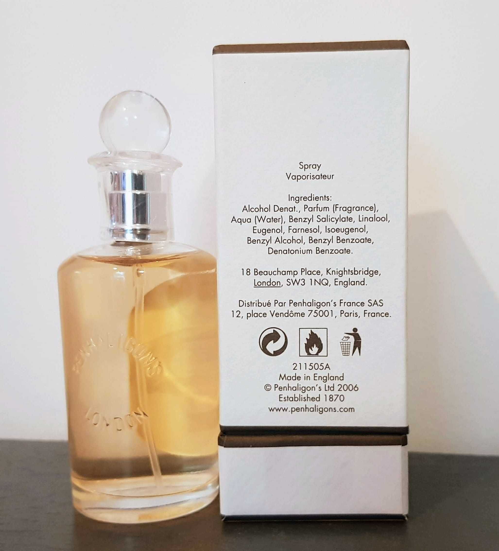 Perfumy damskie Penhaligon`s Lily and Spice, unikat, rarytas.