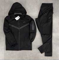 Nike tech fleece costume найк теч фліс hoodie костюм найк штани XS,S