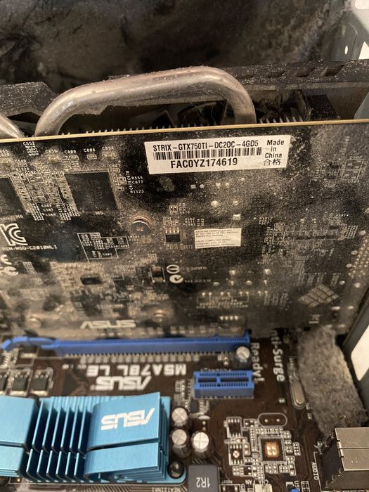 Комплект am3+ fx6300, 8gb ddr3 , gtx 750 ti 4gb, корпус