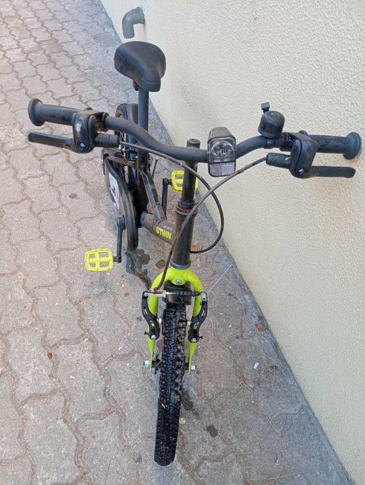 Bicicleta Infantil BTWIN 16” – Com Rodas de Apoio (Opcional)