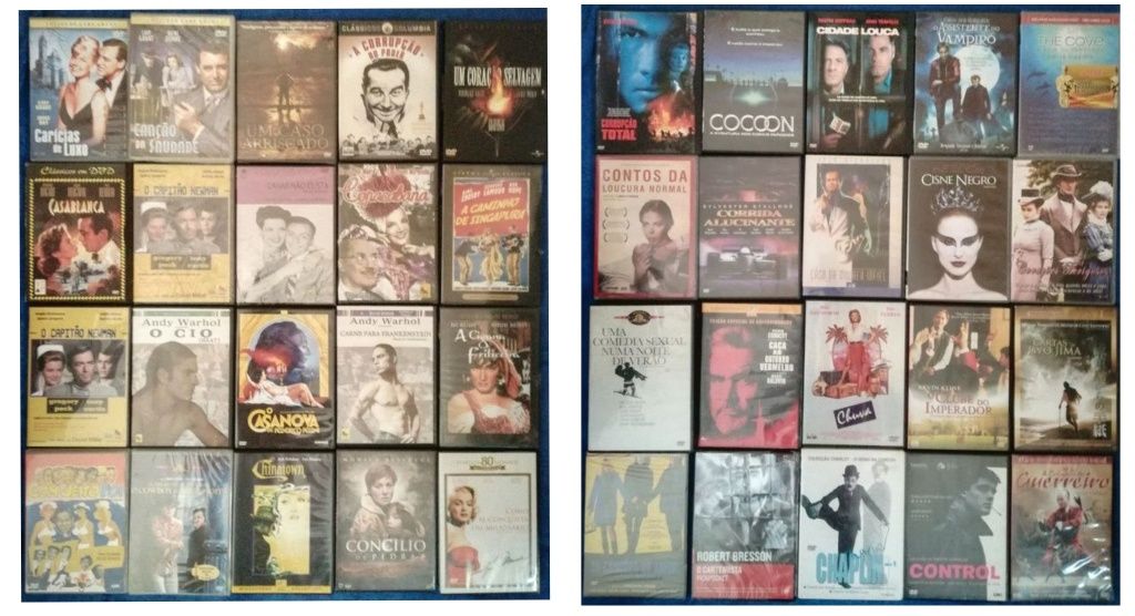 Lote 260 DVD's originais (Lote 15)