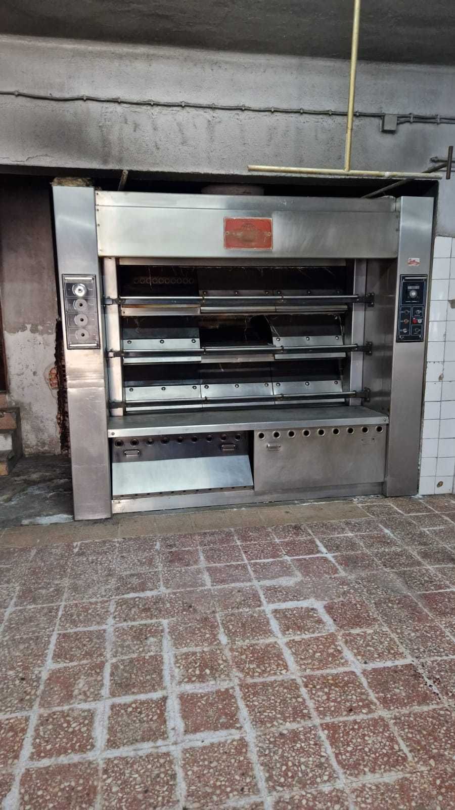 Forno de cozer pão industrial