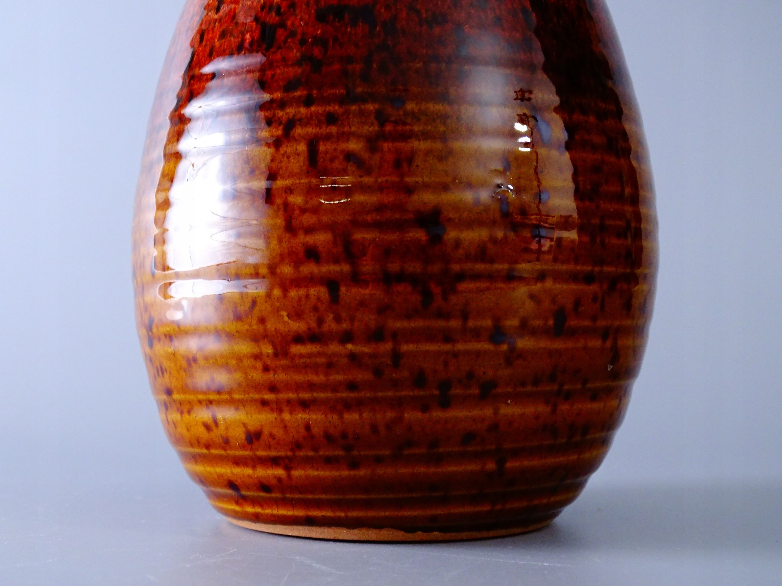 lata 60 piękny ceramiczny wazon gramann romhild