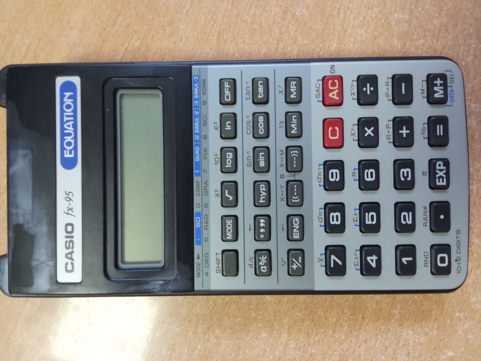 Máquina calcular científica CASIO fx-95 NOVA