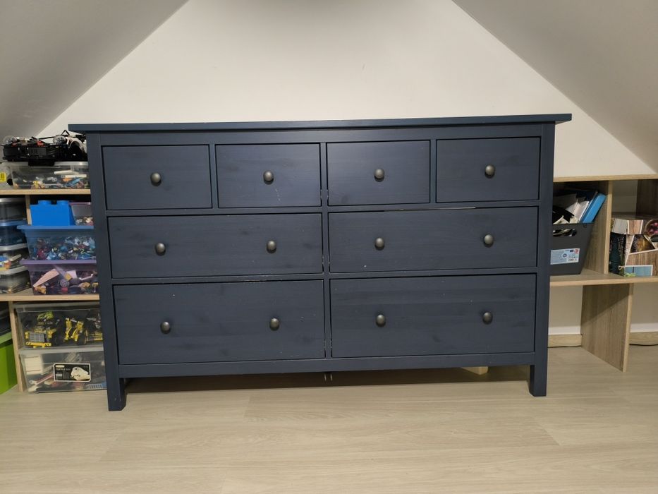 Duża Komoda Hemnes Ikea 8 szuflad