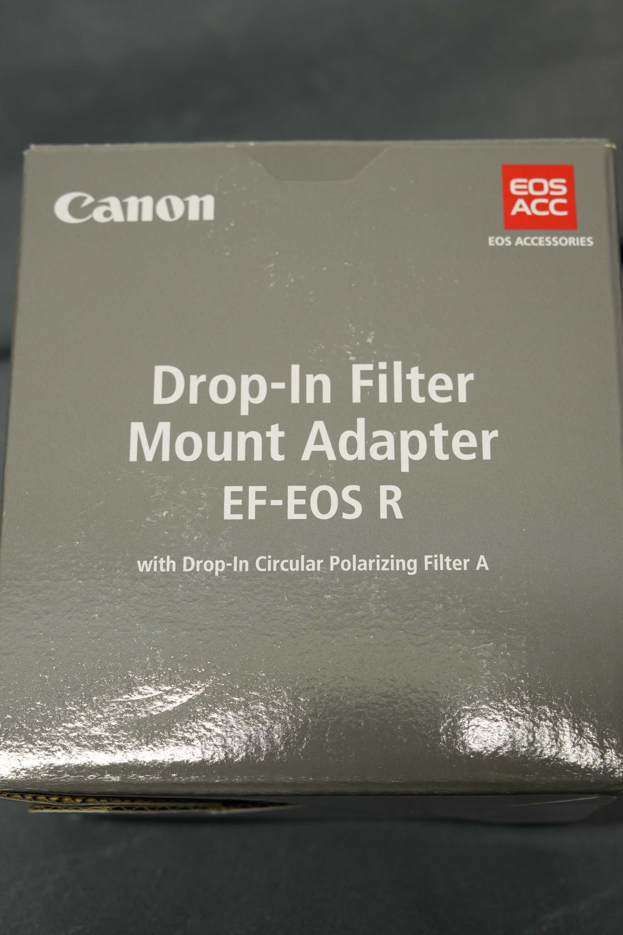 Adapter EF-EOS R + Okrągły wysuwany filtr polaryzacyjny C-PL